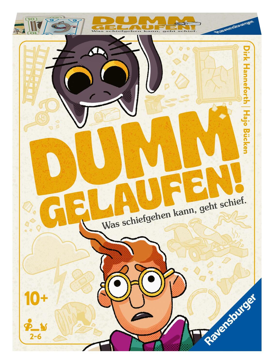 Cover: 4005556209682 | Ravensburger 20968 - Dumm Gelaufen! Kartenspiel für 2-6 Personen,...