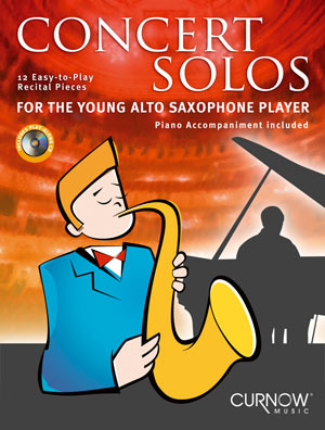 Cover: 884088080839 | Concert Solos for the Young Alto Saxophone Player | Buch + CD | 2005