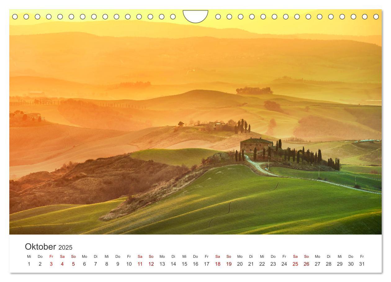 Bild: 9783383917950 | Traumziel Toskana (Wandkalender 2025 DIN A4 quer), CALVENDO...