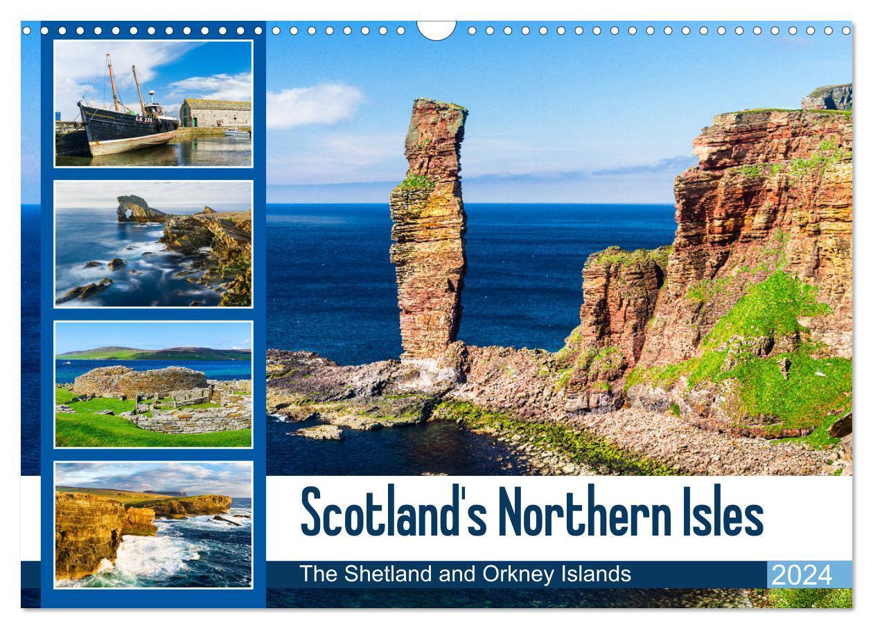 Cover: 9781325849291 | Scotland's Northern Isles - The Orkney and Shetland Islands (Wall...