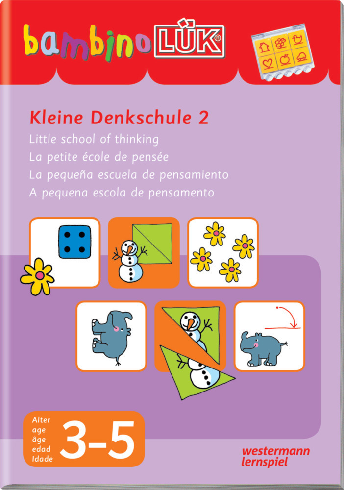 Cover: 9783837775075 | bambinoLÜK. Tl.2 | 3/4/5 Jahre: Kleine Denkschule 2 | Michael Junga