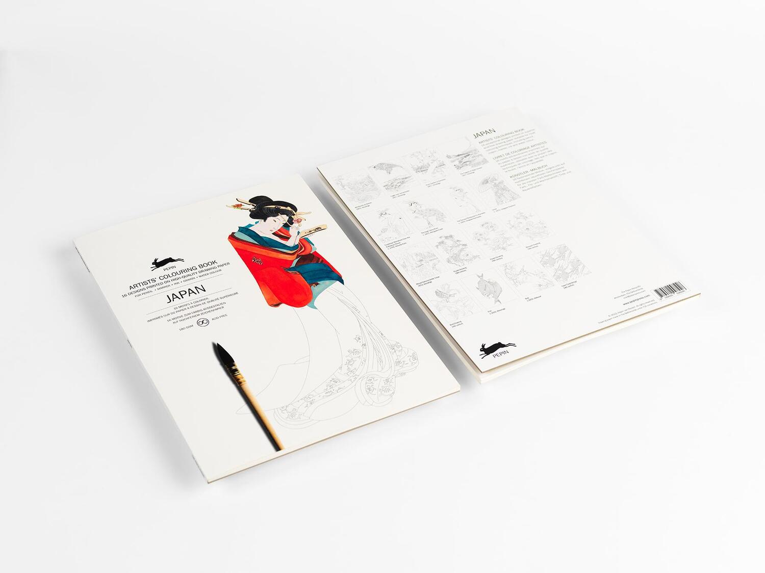 Cover: 9789460098246 | Japan | Artists' Colouring Book | Pepin Van Roojen | Taschenbuch