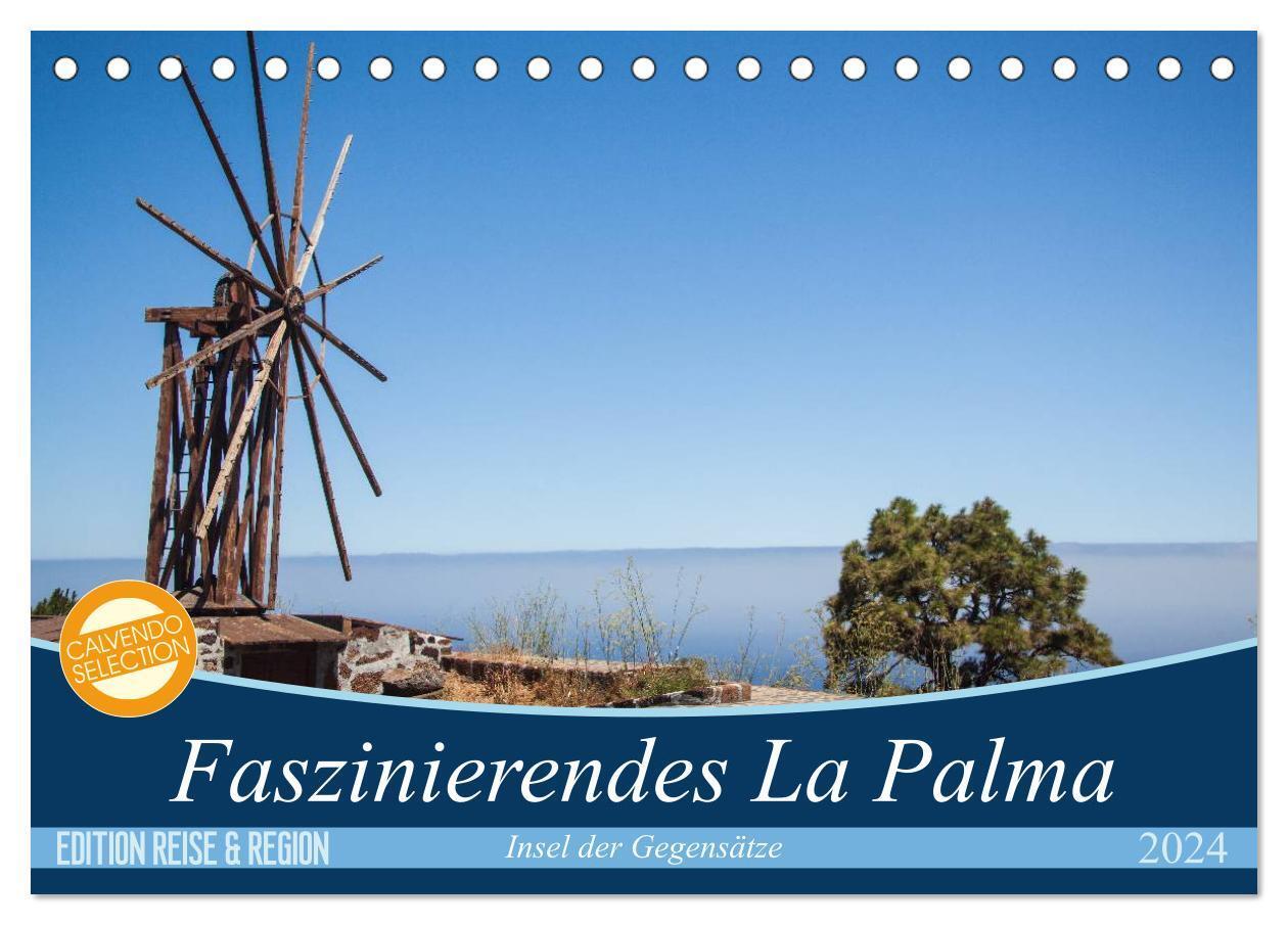 Cover: 9783383464928 | Faszinierendes La Palma (Tischkalender 2024 DIN A5 quer), CALVENDO...