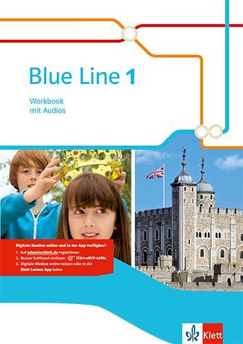 Cover: 9783125488816 | Blue Line 1. Workbook mit Audios. Ausgabe 2014 | Bundle | 1 Broschüre