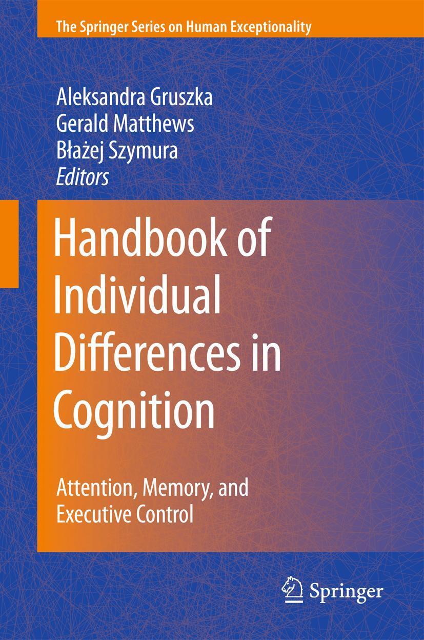 Cover: 9781441912091 | Handbook of Individual Differences in Cognition | Gruszka (u. a.)
