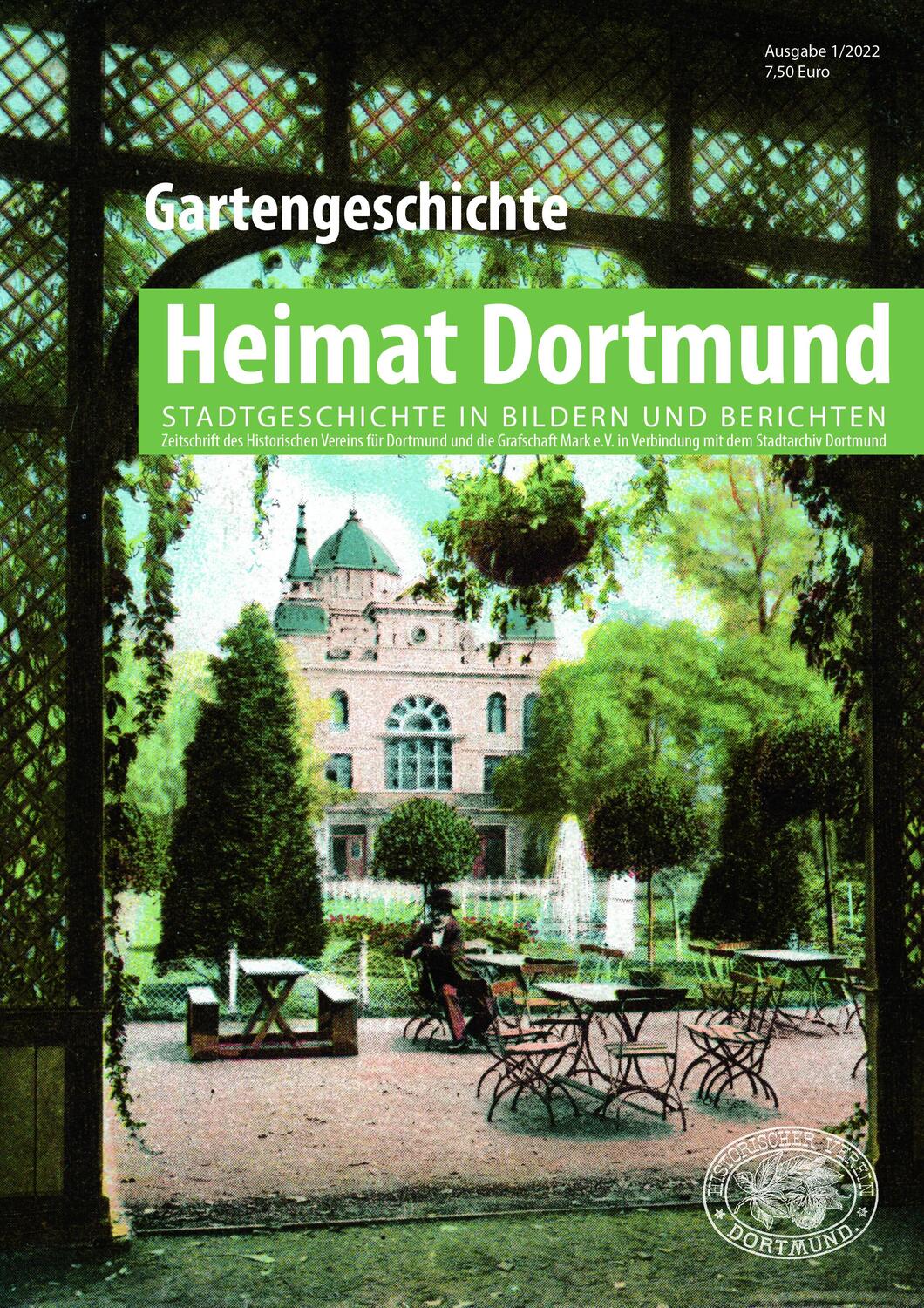 Cover: 9783402260524 | Heimat Dortmund 1/2022 | Gartengeschichte | Historischer Verein | Buch
