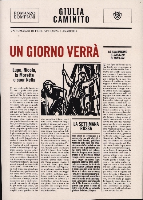 Cover: 9788845296338 | Un giorno verrà | Giulia Caminito | Taschenbuch | Italienisch | 2019