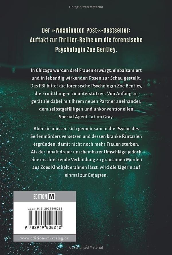 Rückseite: 9782919808212 | Der Präparator | Mike Omer | Taschenbuch | Ein Zoe-Bentley-Thriller