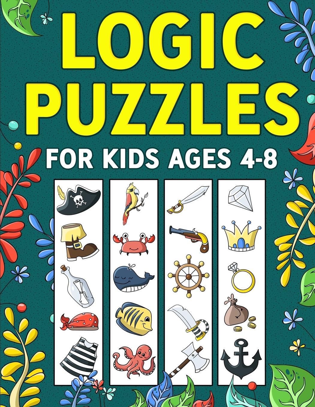 Cover: 9781951806330 | Logic Puzzles for Kids Ages 4-8 | Activity Wizo | Taschenbuch | 2020