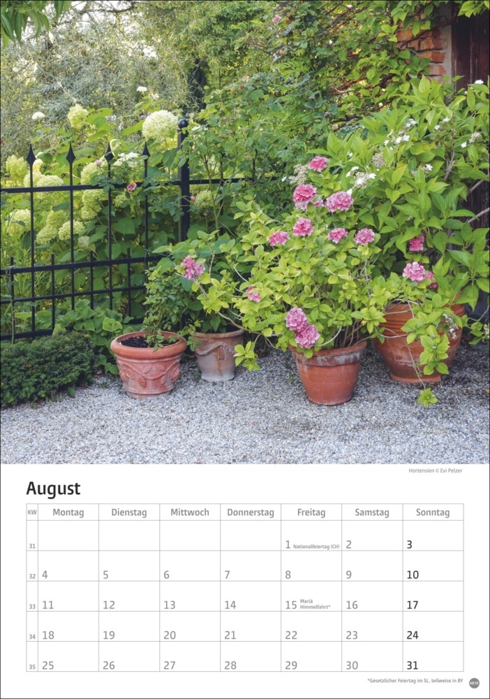 Bild: 9783756405572 | Gartenzauber Kalender 2025 | Kalender | Spiralbindung | 13 S. | 2025