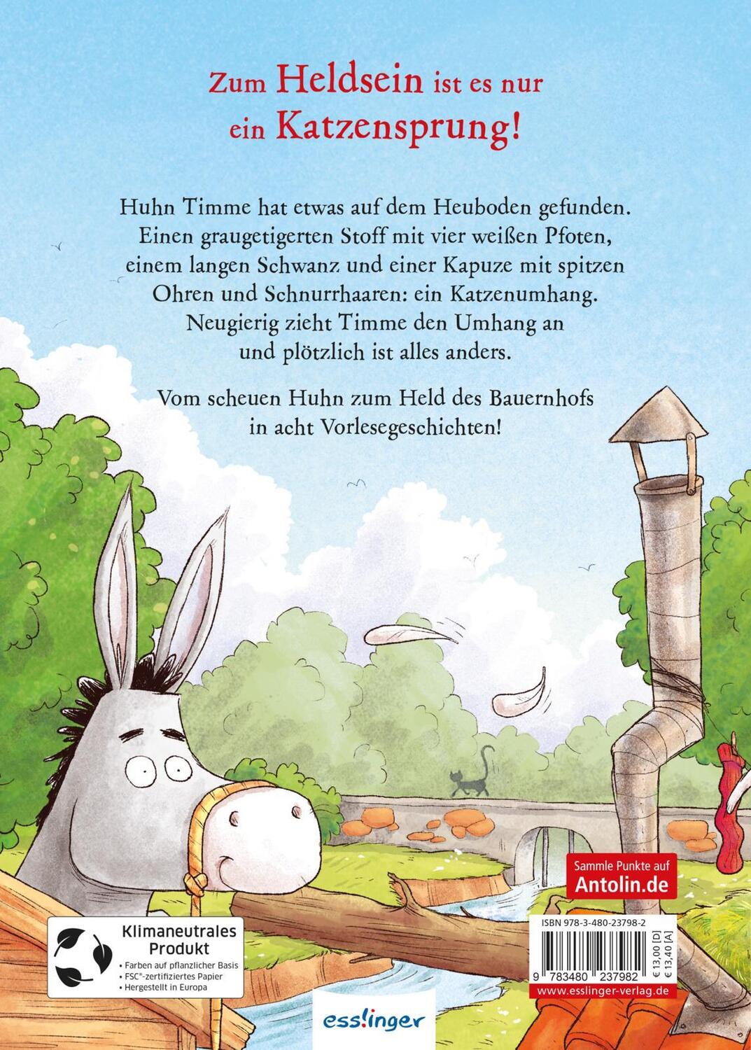 Rückseite: 9783480237982 | Das Katzenhuhn 1: Das Katzenhuhn | Bernhard Hoëcker (u. a.) | Buch