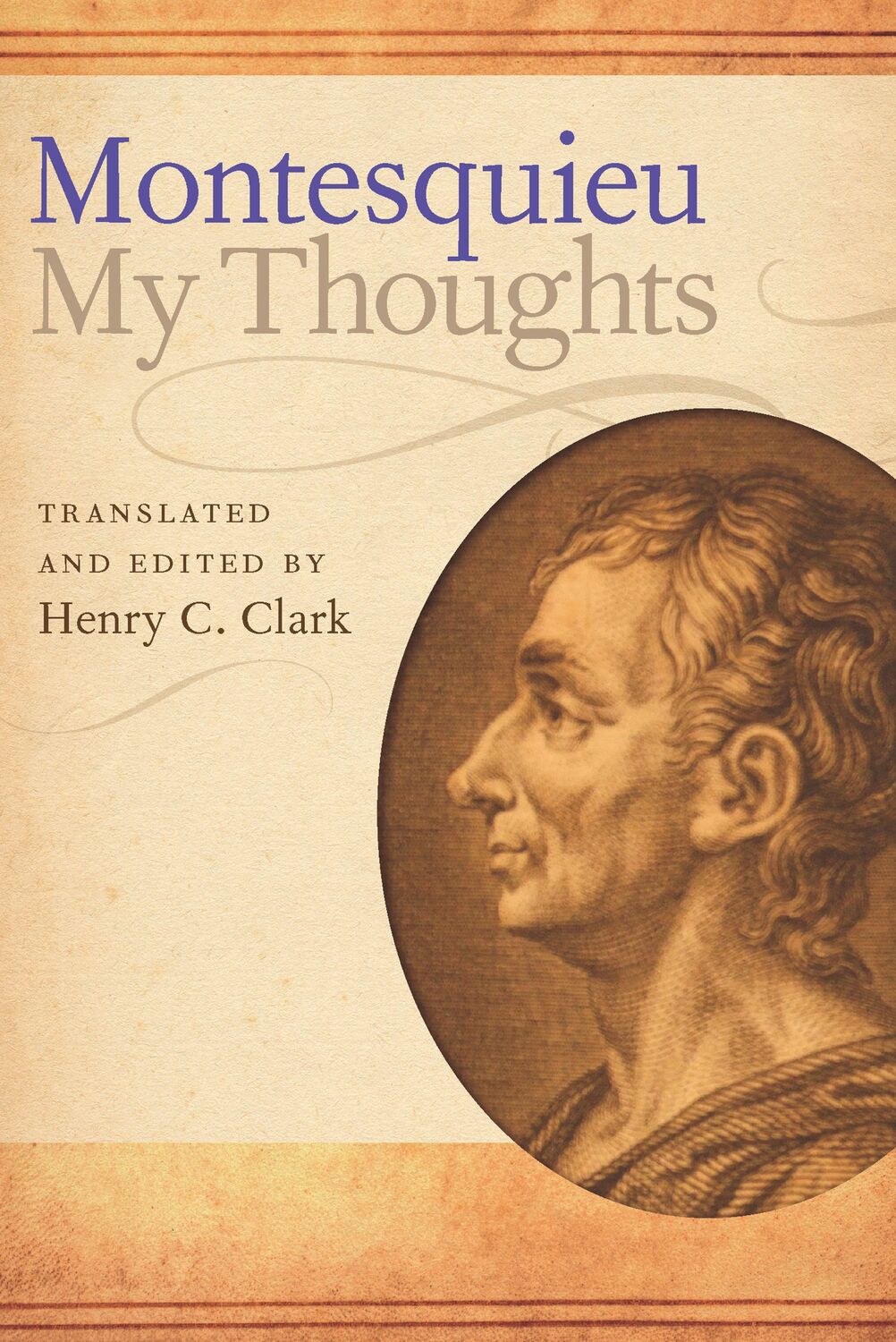Cover: 9780865978256 | My Thoughts | Montesquieu | Taschenbuch | Englisch | 2012
