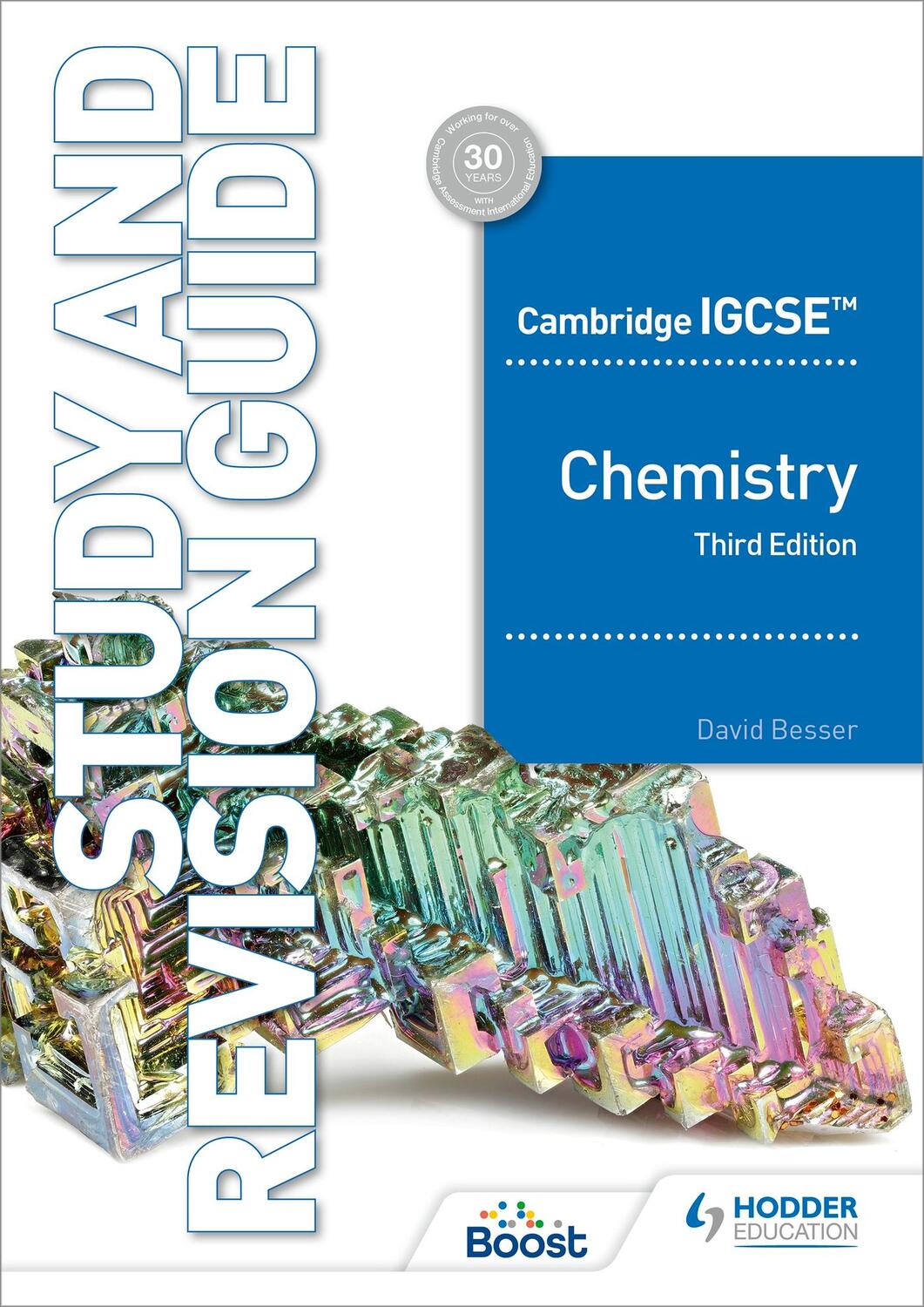 Cover: 9781398361362 | Cambridge IGCSE(TM) Chemistry Study and Revision Guide | David Besser