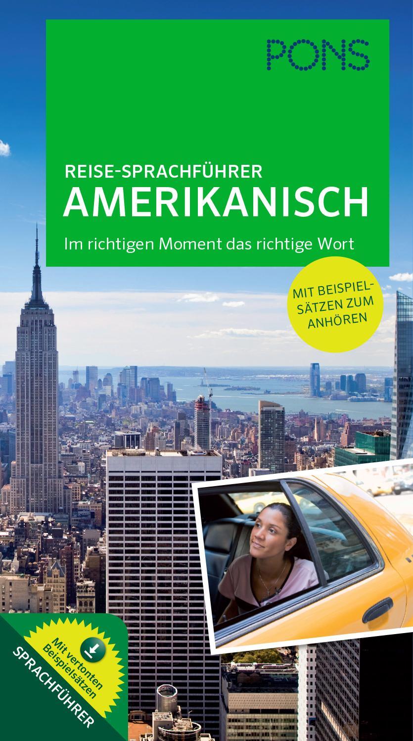 Cover: 9783125181359 | PONS Reise-Sprachführer Amerikanisch | Taschenbuch | Deutsch | 2015