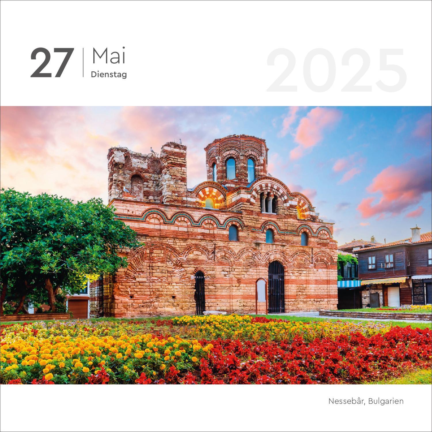 Bild: 9783965913851 | Unterwegs in Europa - KUNTH 365-Tage-Abreißkalender 2025 | Kalender