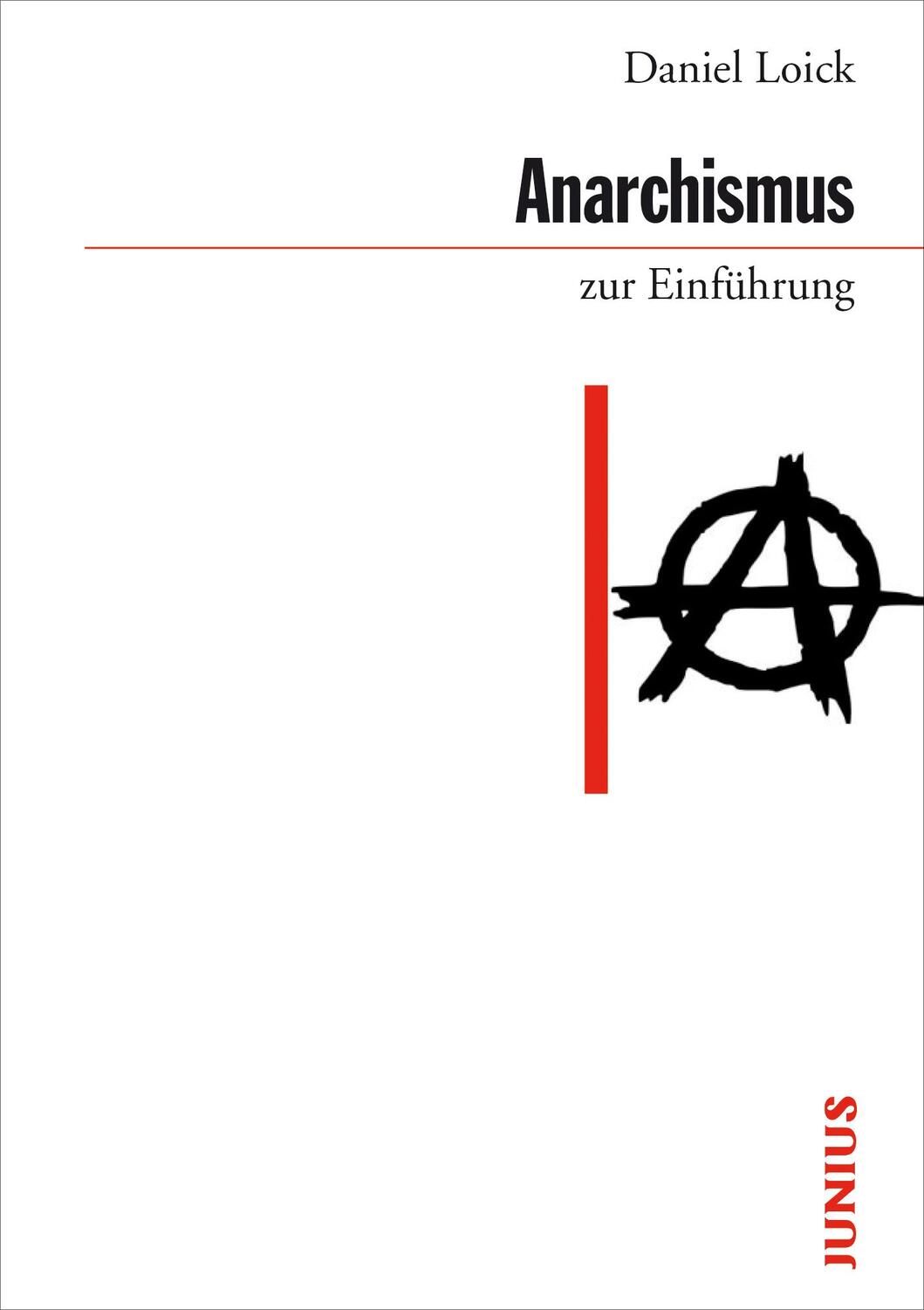 Cover: 9783885067689 | Anarchismus zur Einführung | Daniel Loick | Taschenbuch | 256 S.