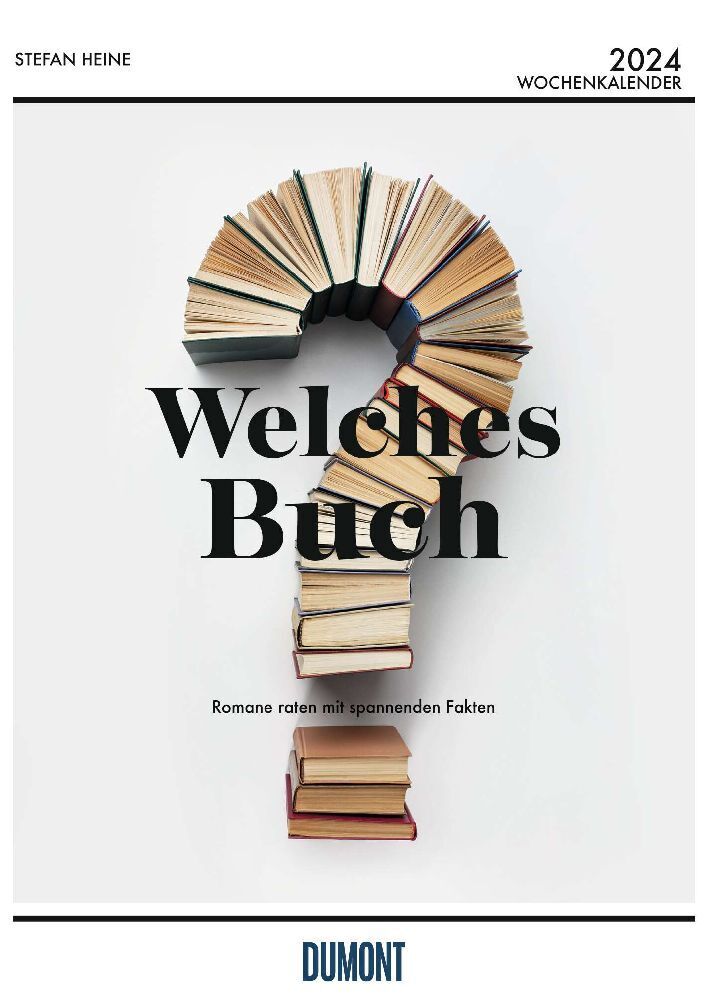 Cover: 4250809652306 | Stefan Heine Welches Buch? 2024 Wochenkalender - Quizkalender -...