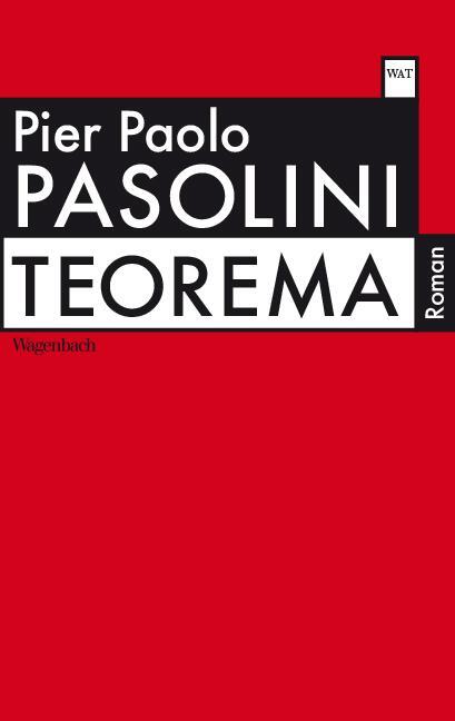 Cover: 9783803128478 | Teorema oder Die nackten Füße | Pier Paolo Pasolini | Taschenbuch