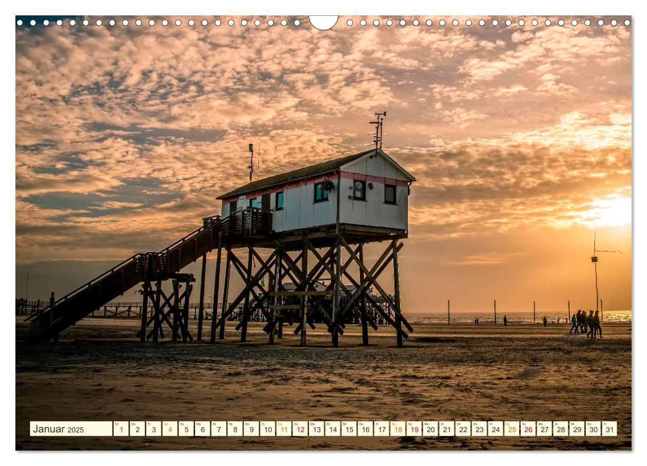 Bild: 9783435070145 | Geliebte Nordsee (Wandkalender 2025 DIN A3 quer), CALVENDO...