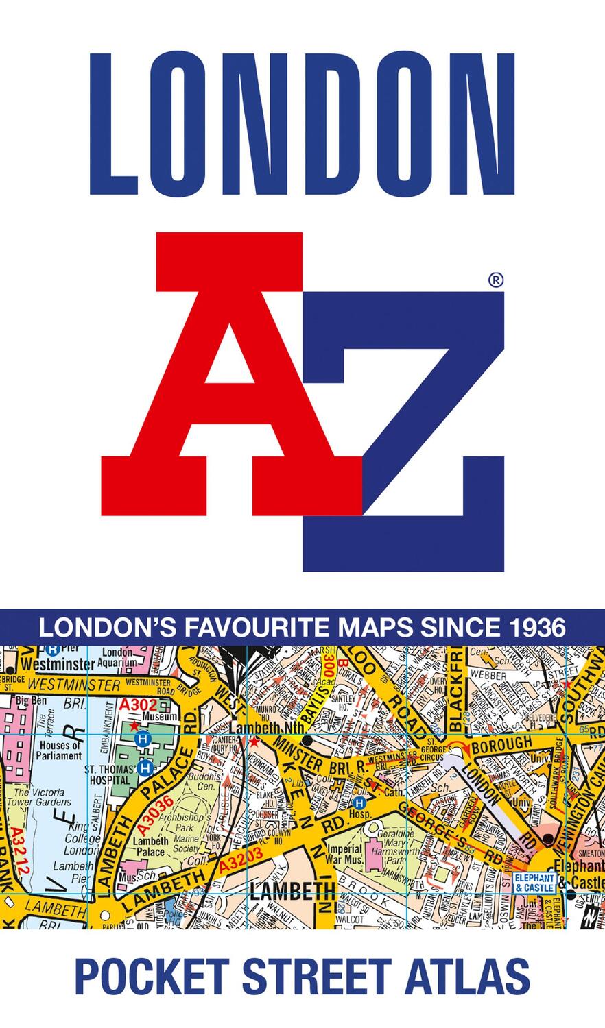 Cover: 9780008581770 | London A-Z Pocket Atlas | A-Z Maps | Taschenbuch | 2023