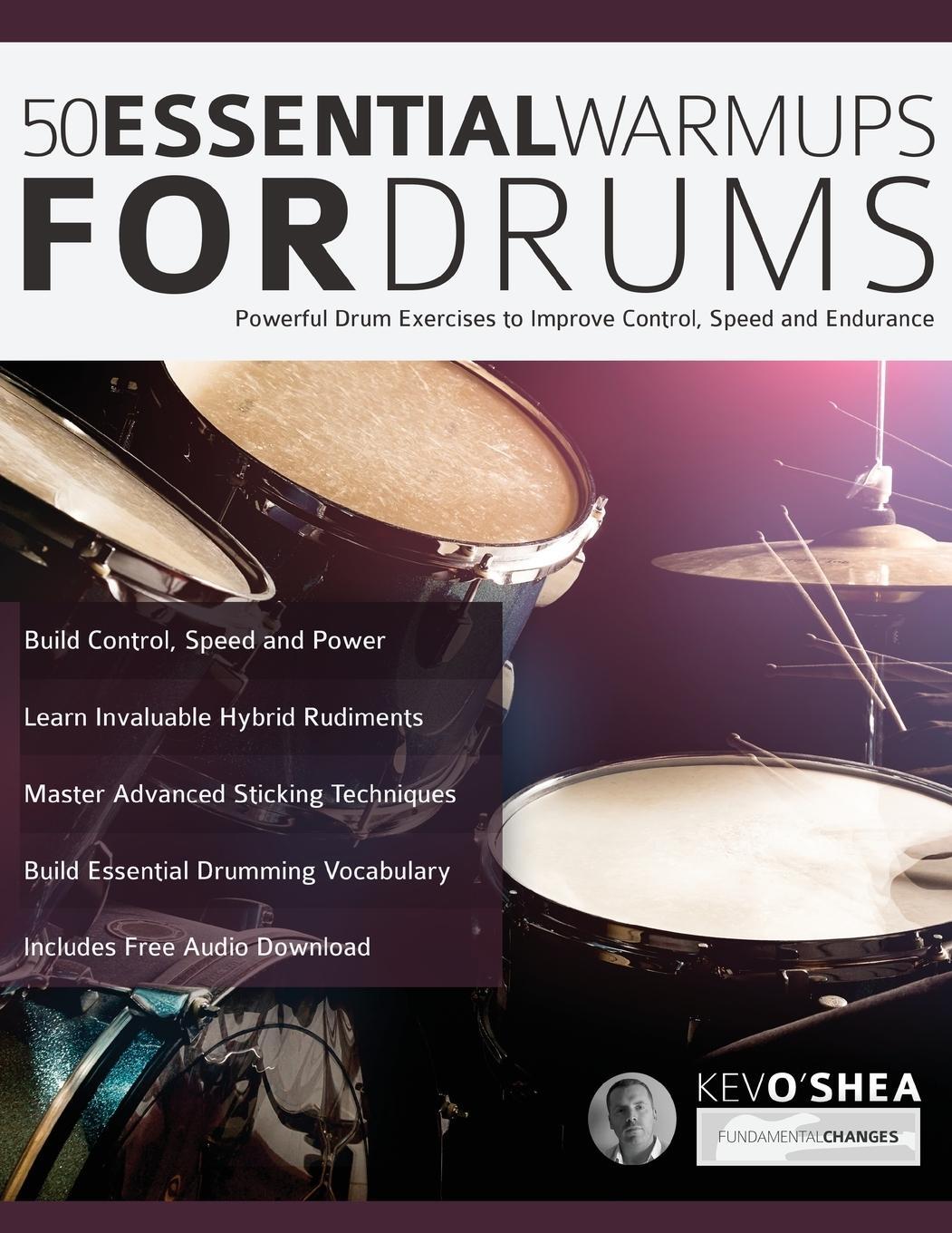 Cover: 9781911267584 | 50 Essential Warm-ups for Drums | Kev O'Shea (u. a.) | Taschenbuch