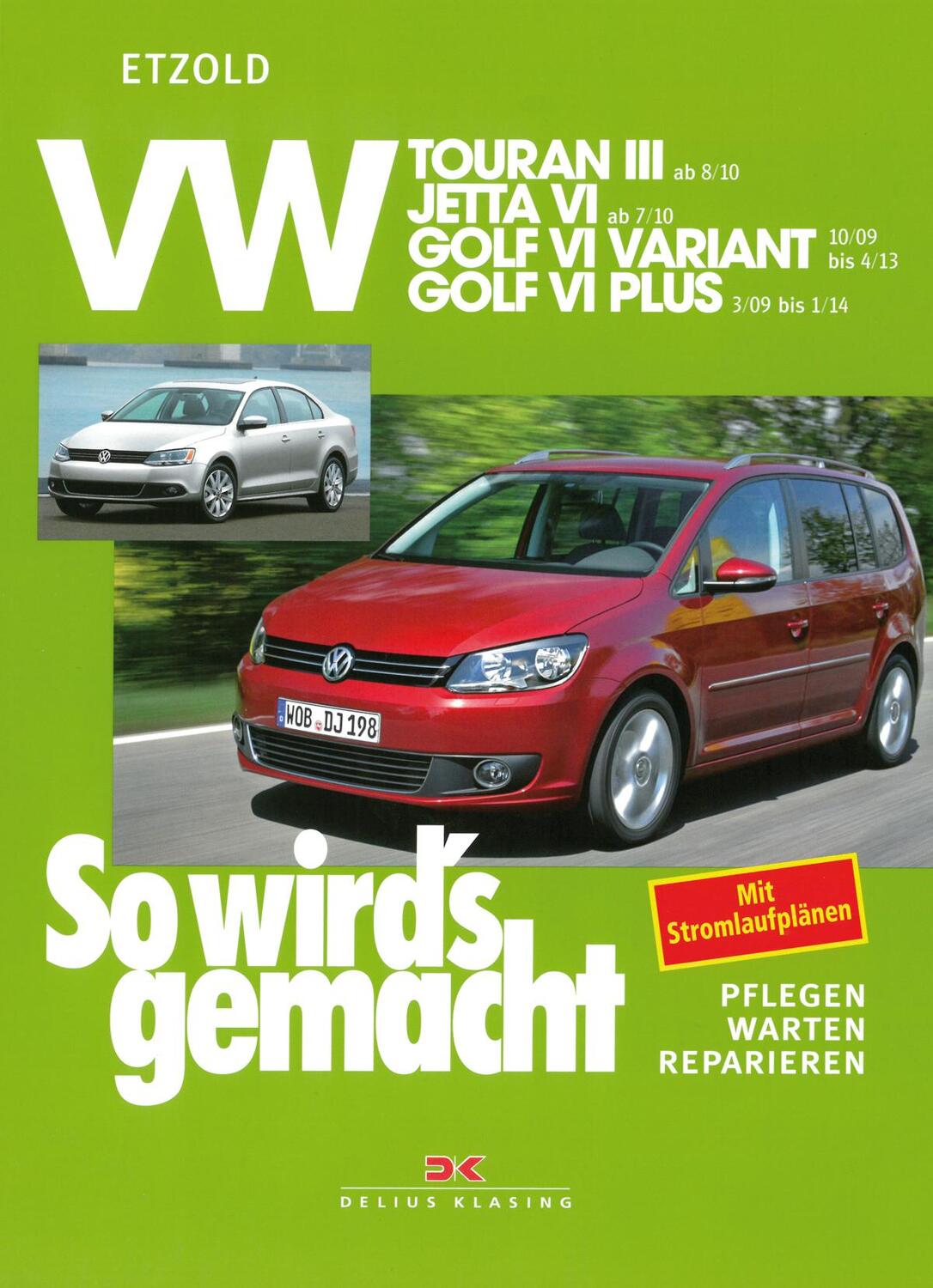 Cover: 9783768833684 | VW Touran III (ab 8/10) | Rüdiger Etzold | Taschenbuch | Deutsch