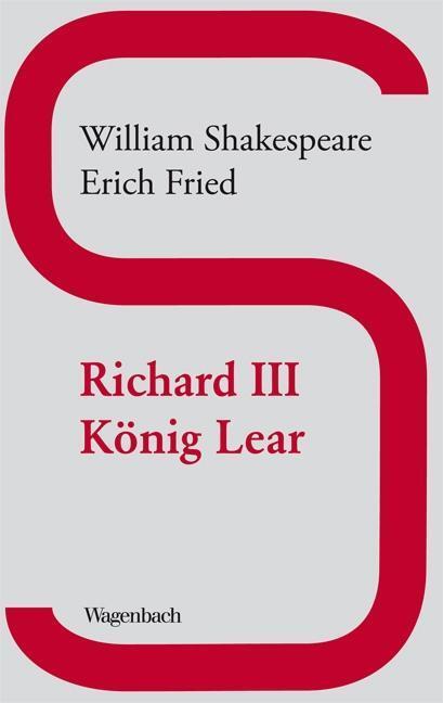 Cover: 9783803127211 | Richard III/König Lear | William Shakespeare | Taschenbuch | 224 S.