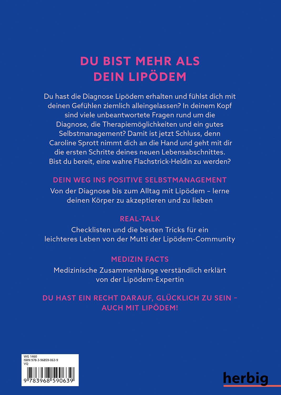 Rückseite: 9783968590639 | Diagnose Lipödem? | Caroline Sprott (u. a.) | Taschenbuch | 176 S.