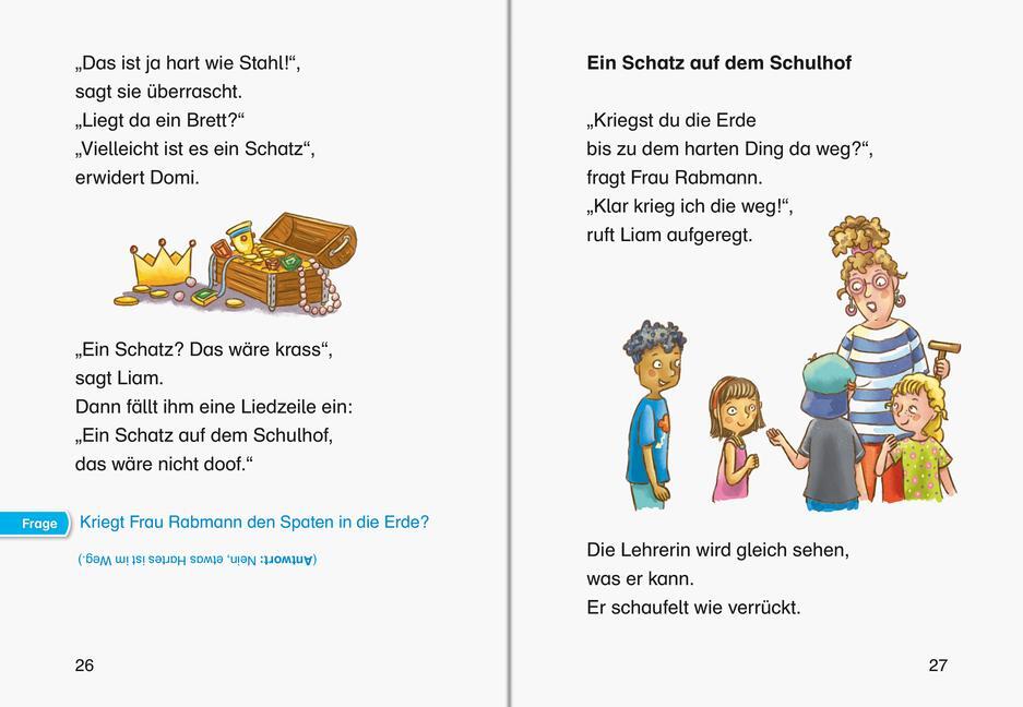 Bild: 9783473460571 | Ein Schatz auf dem Schulhof - Leserabe ab 2. Klasse - Erstlesebuch...