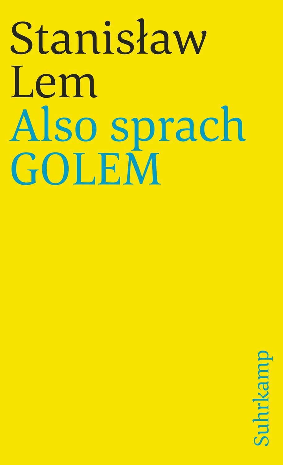Cover: 9783518377666 | Also sprach GOLEM | Stanislaw Lem | Taschenbuch | Deutsch | 1986