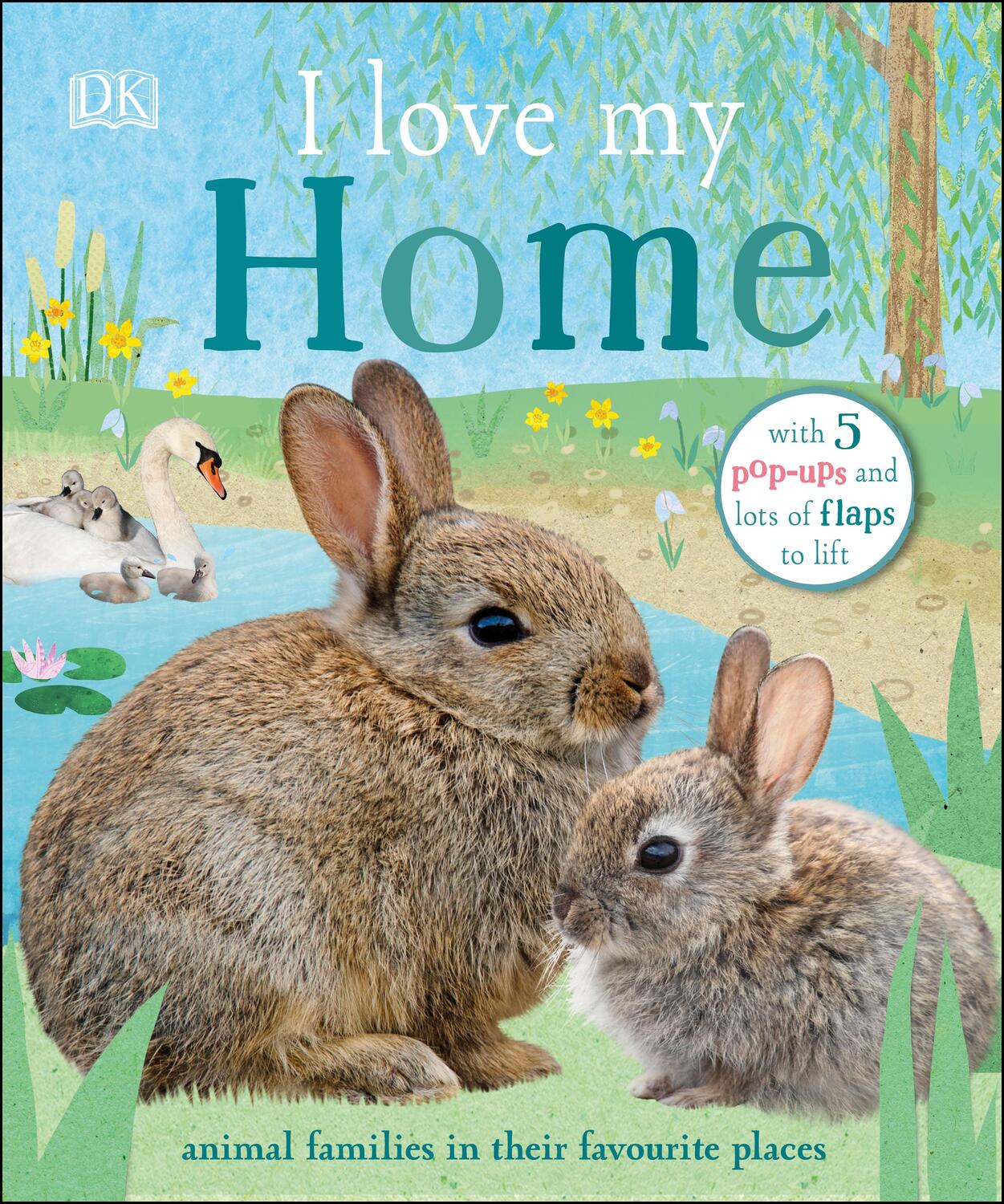 Cover: 9780241409619 | I Love My Home | A pop-up book about animal families and their homes