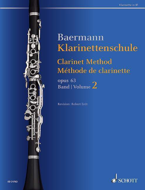 Cover: 9783795748029 | Klarinettenschule. Bd.2 | Band 2: No. 34-52. op. 63. Klarinette in B.