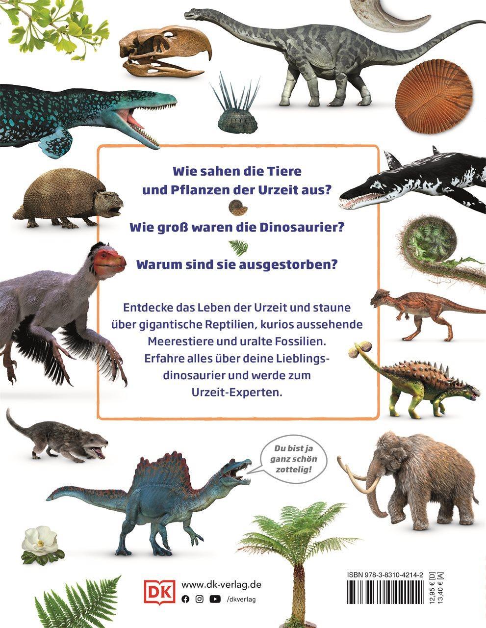 Rückseite: 9783831042142 | Dinosaurier | Entdecke die Tiere der Urzeit. Für Kinder ab 5 Jahre