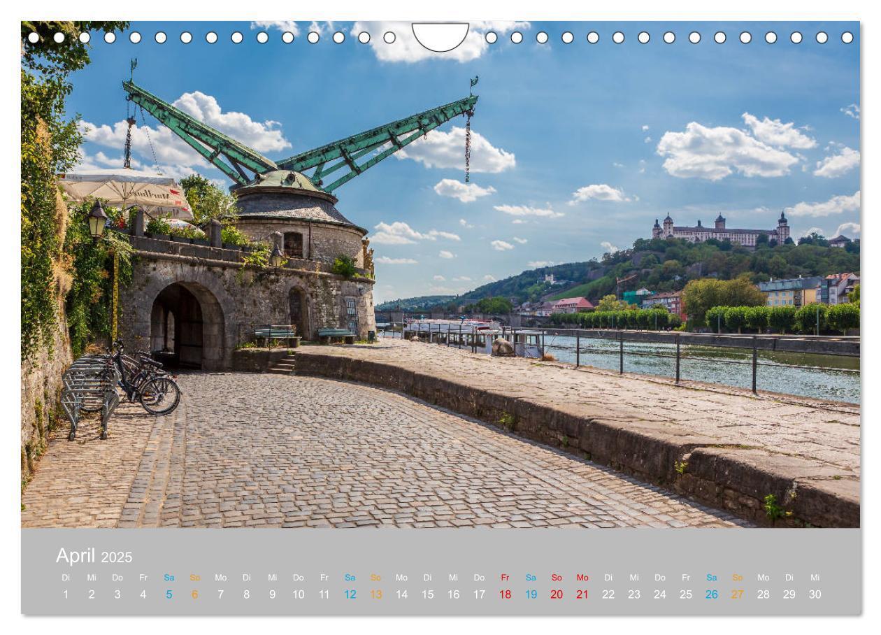 Bild: 9783435225637 | Würzburg - Stadt der Kirchen (Wandkalender 2025 DIN A4 quer),...