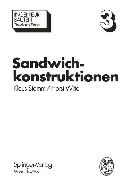 Cover: 9783709183359 | Sandwichkonstruktionen | Berechnung, Fertigung, Ausführung | Buch