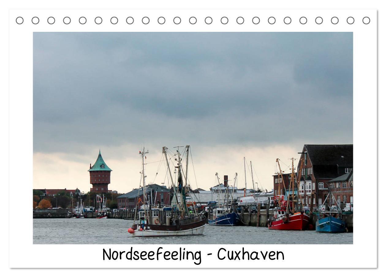 Cover: 9783435623662 | Nordseefeeling - Cuxhaven (Tischkalender 2025 DIN A5 quer),...