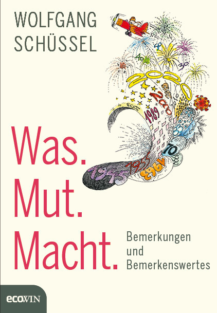 Cover: 9783711002709 | Was. Mut. Macht. | Bemerkungen und Bemerkenswertes | Wolfgang Schüssel