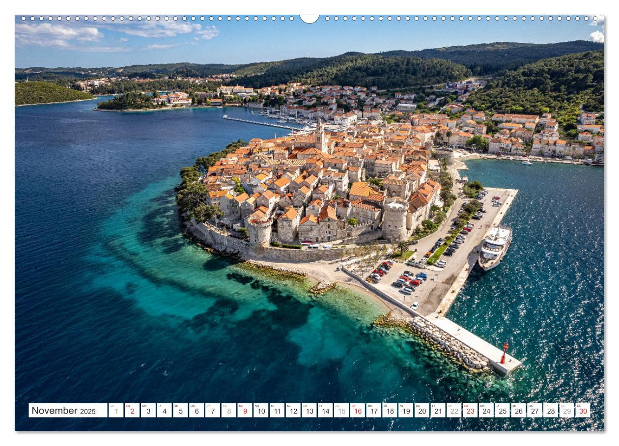 Bild: 9783457148921 | Kroatien - Korcula (hochwertiger Premium Wandkalender 2025 DIN A2...