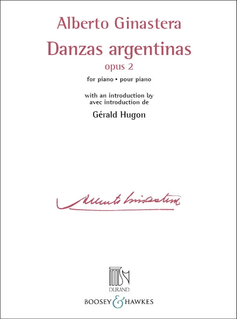 Cover: 9790044093540 | Danzas Argentinas Opus 2 | Durand-Salabert-Eschig-Signature Series
