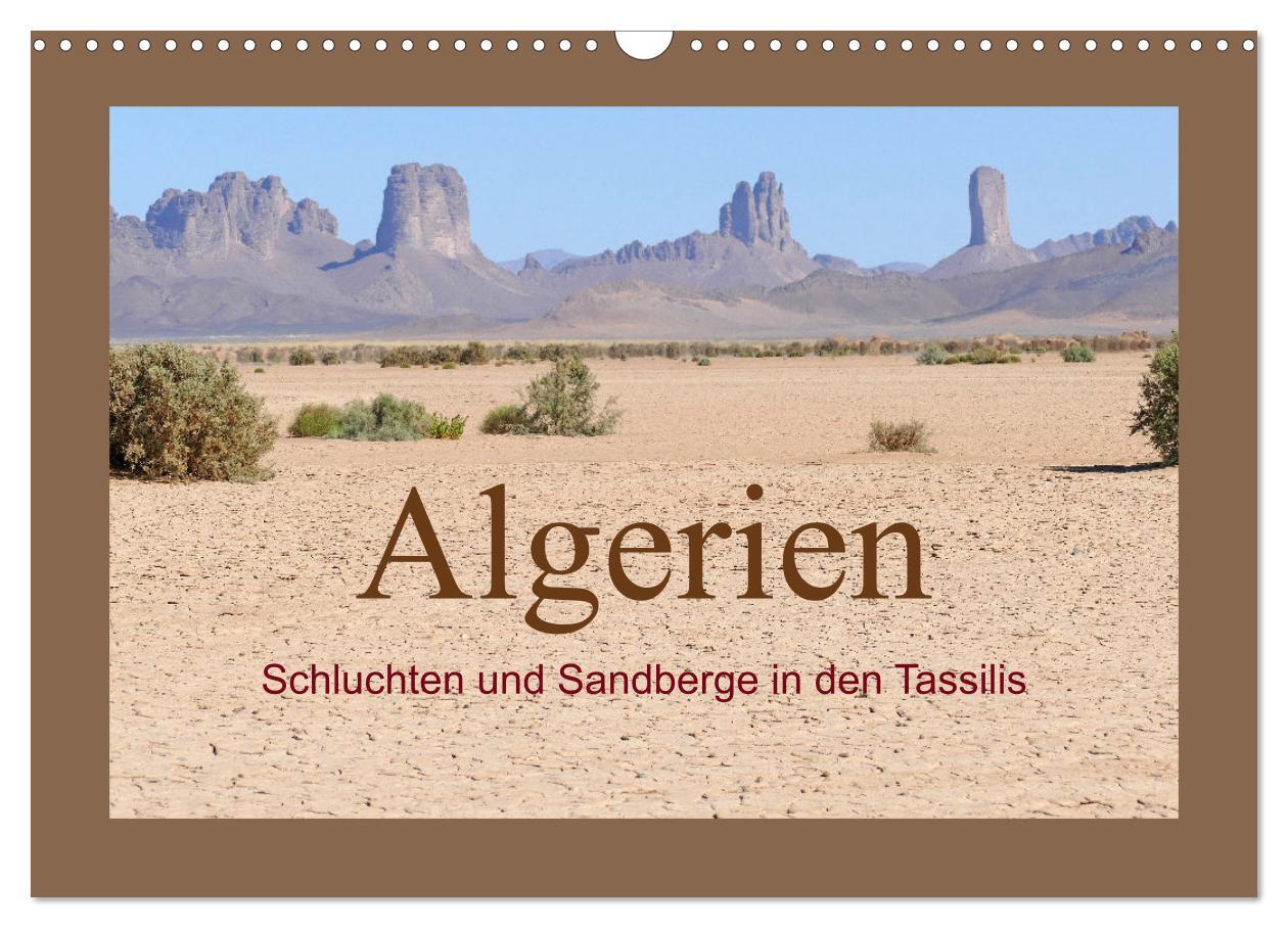 Cover: 9783435107759 | Algerien - Schluchten und Sandberge in den Tassilis (Wandkalender...