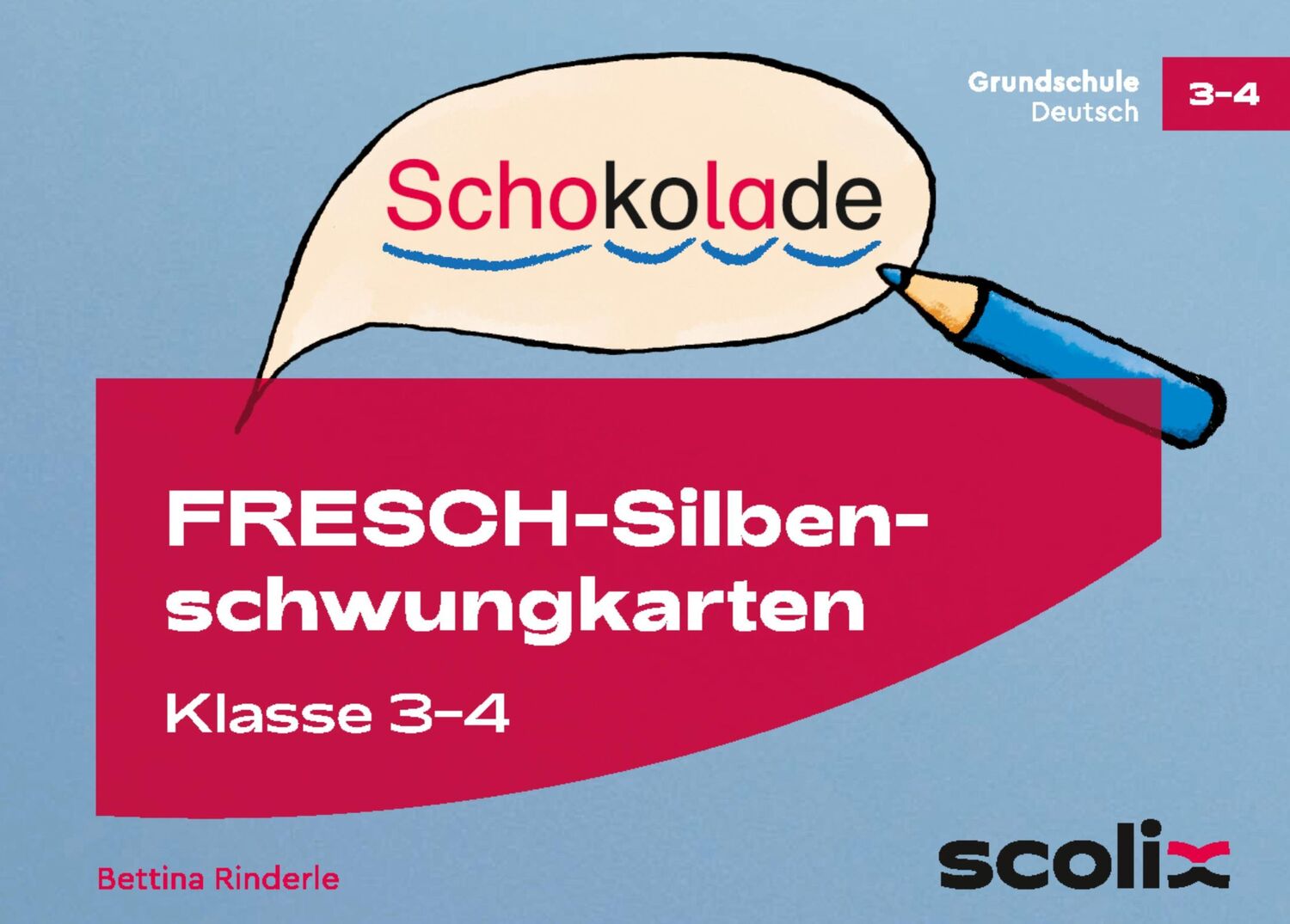 Cover: 9783403107514 | FRESCH-Silbenschwungkarten Klasse 3 und 4 | Bettina Rinderle | Box