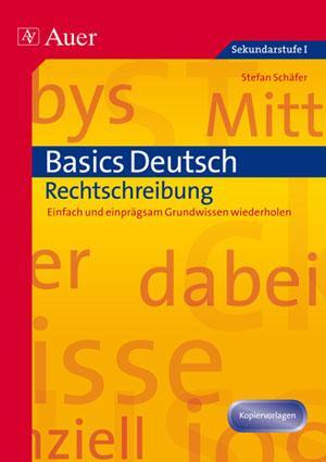 Cover: 9783403065074 | Basics Deutsch: Rechtschreibung | Stefan Schäfer | Broschüre | Deutsch