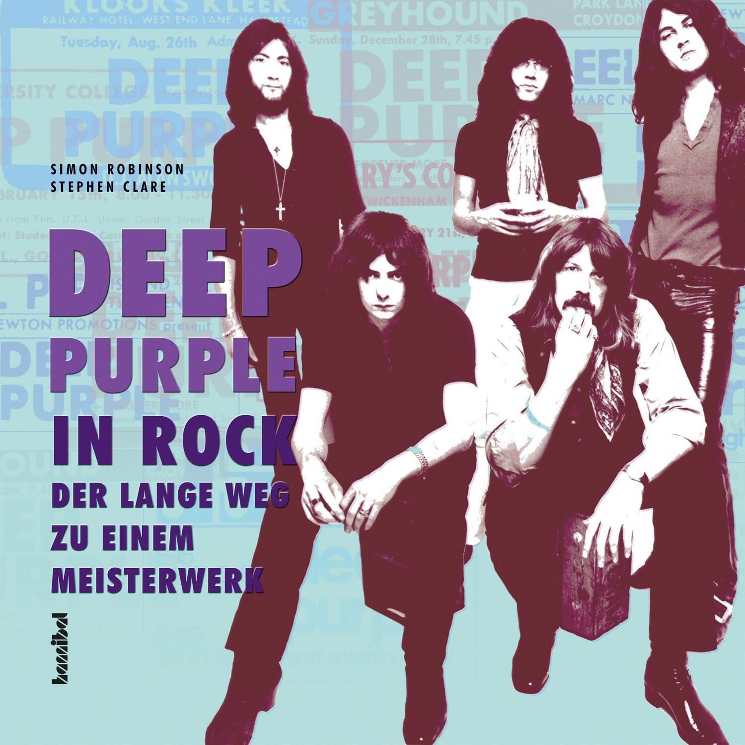 Cover: 9783854456568 | Deep Purple | In Rock - Der lange Weg zu einem Meisterwerk | Buch