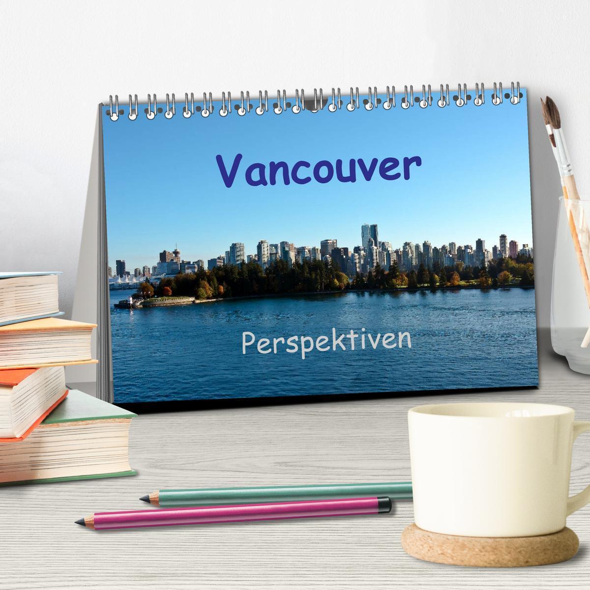 Bild: 9783435503551 | Vancouver Perspektiven (Tischkalender 2025 DIN A5 quer), CALVENDO...