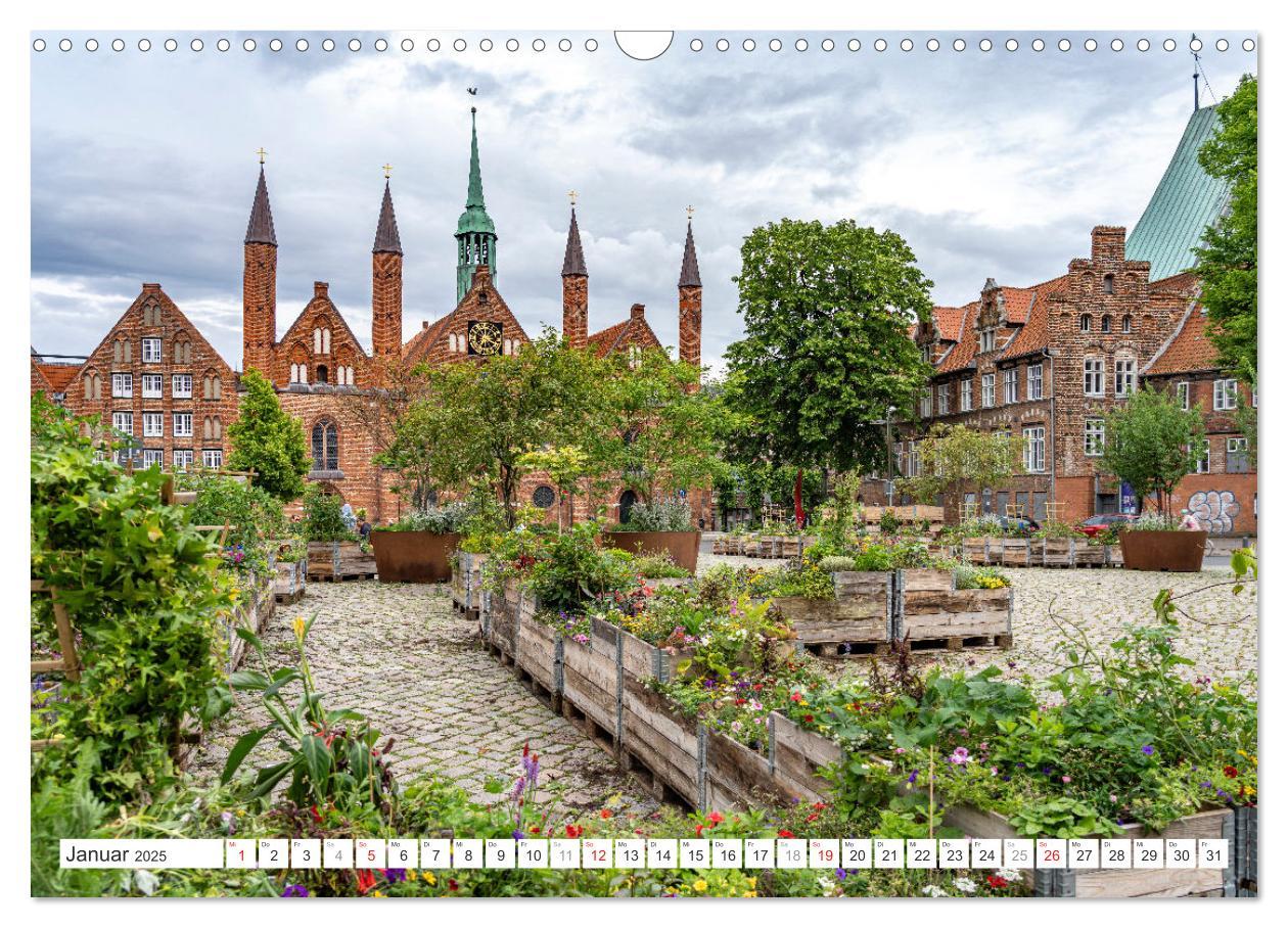 Bild: 9783457148778 | Schleswig-Holstein - Hansestadt Lübeck (Wandkalender 2025 DIN A3...