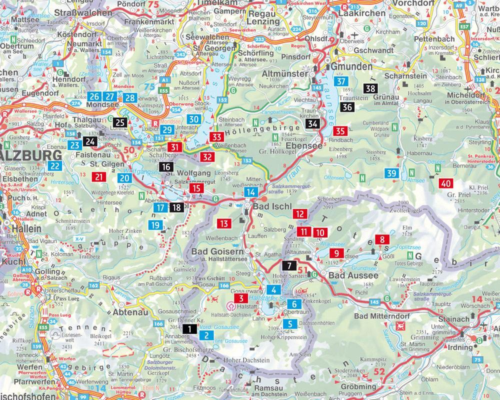 Bild: 9783707919226 | Wanderatlas Salzkammergut | Taschenbuch | 238 S. | Deutsch | 2021