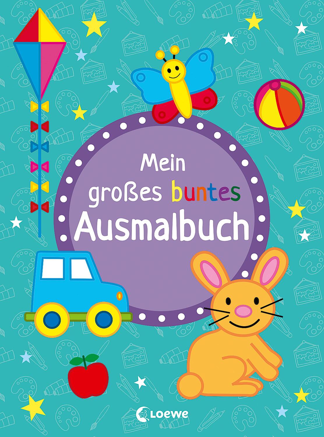 Cover: 9783743211025 | Mein großes buntes Ausmalbuch (Hase) | Taschenbuch | Deutsch | 2021