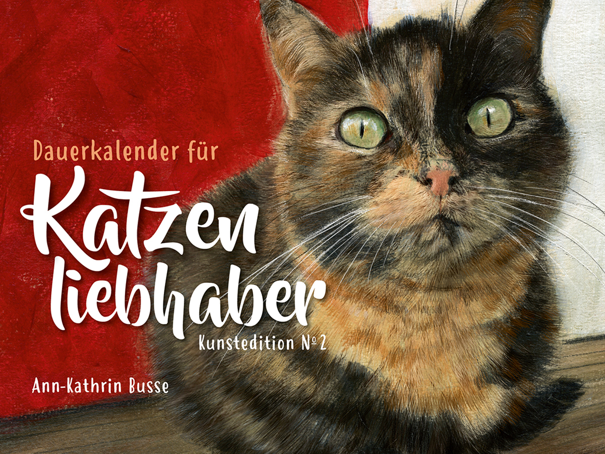 Cover: 9783963081118 | Dauerkalender für Katzenliebhaber: Kunstedition No. 2 | Busse | 109 S.