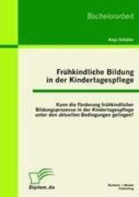 Cover: 9783863410308 | Frühkindliche Bildung in der Kindertagespflege | Anja Schäfer | Buch