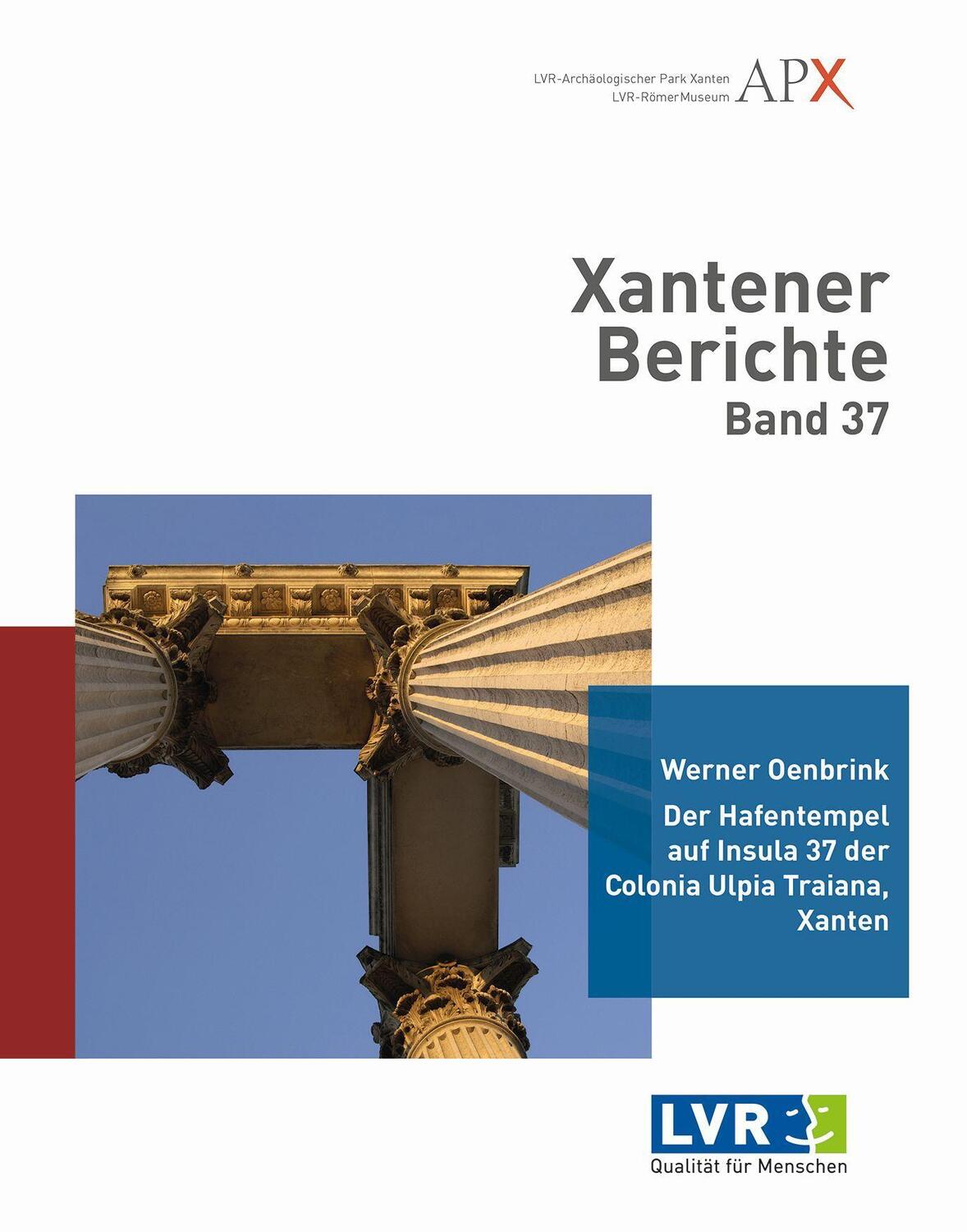 Cover: 9783961761920 | Xantener Berichte Band 37 | Werner Oenbrink | Buch | 508 S. | Deutsch